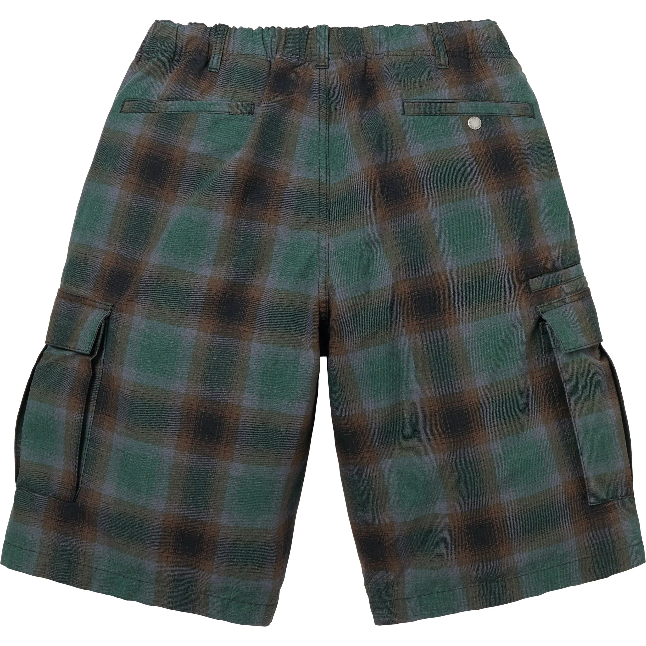Shadow Plaid Cargo Short view 9